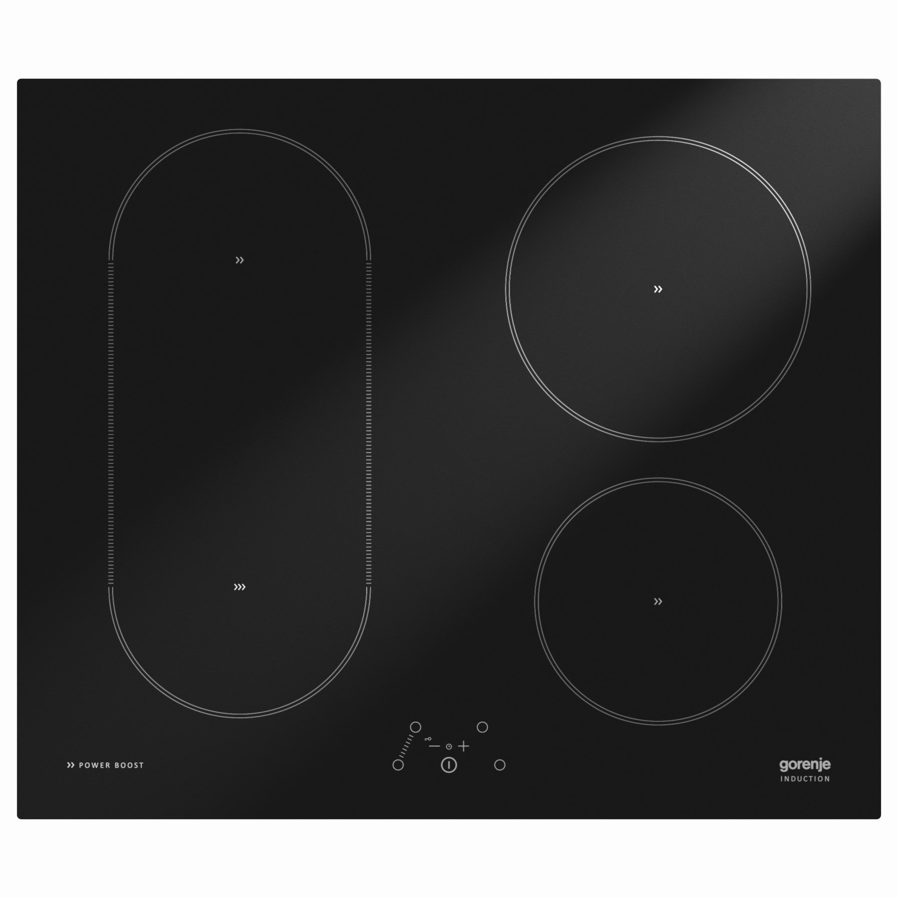 Cooktop indução embutir Gorenje HomeMade 04b BridgeZone 60cm Preto 220v
