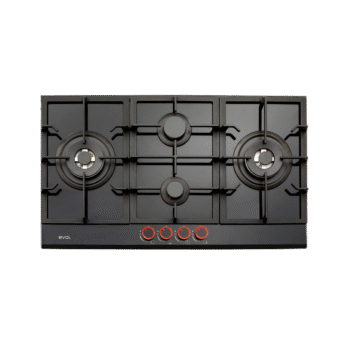 Cooktop a gás 4Q Glass - Evol