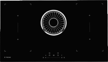 Cooktop a indução com coifa retrátil - Tecno - Imagem 2