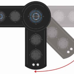 Cooktop a gás Rota 5Q - Tecno